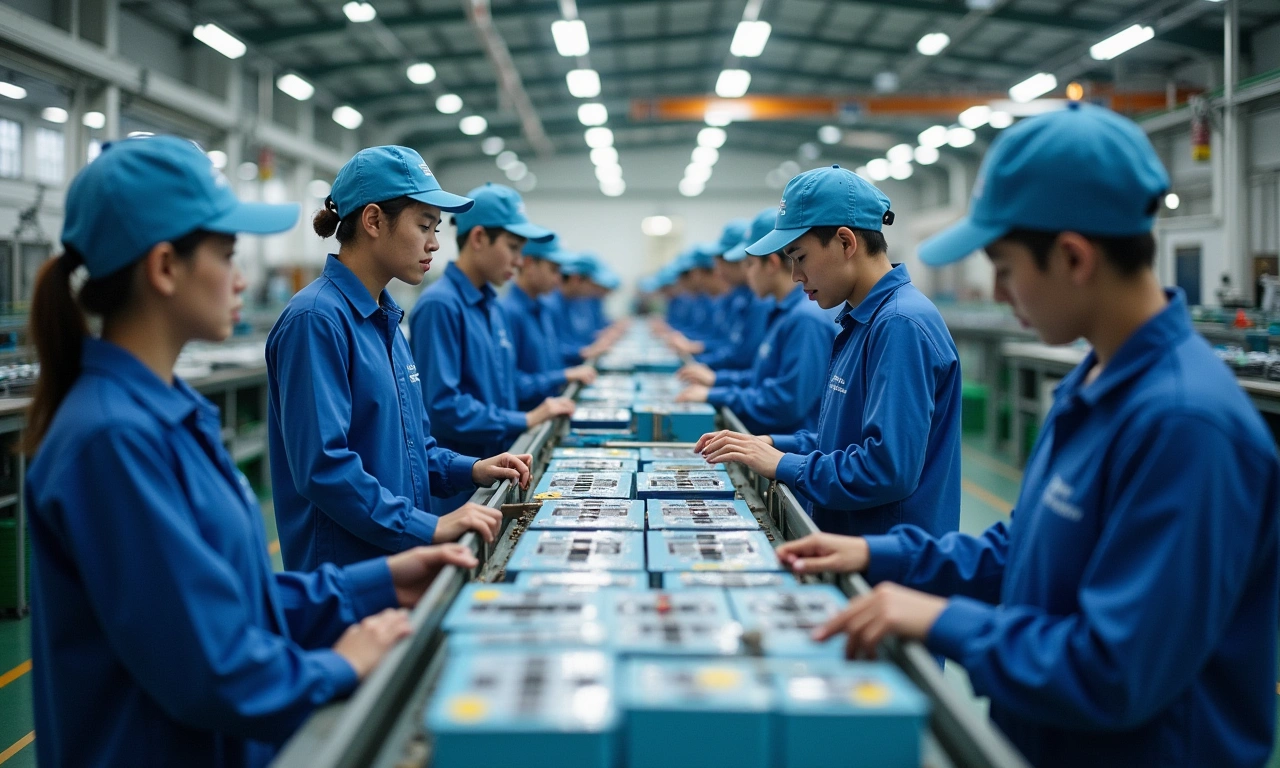 Chinas Batteriefabriken produzieren die Zukunft ohne Europa