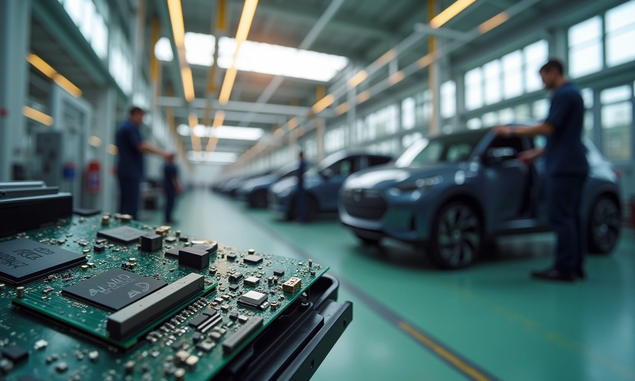 Was passiert, wenn Europas E-Autos plötzlich ohne Chips dastehen