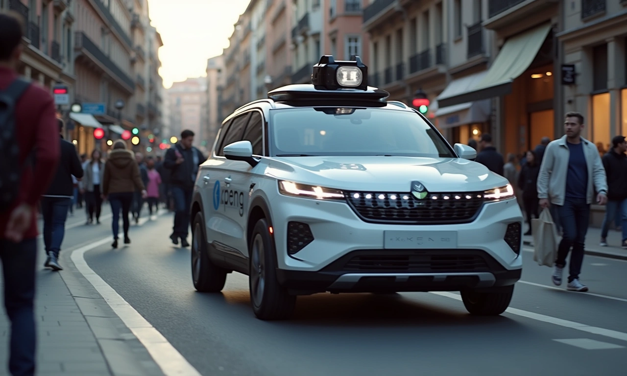 XPengs Robotaxis rollen ohne LiDAR nach Madrid